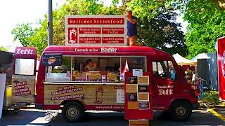 Authentic Berlin Street Food  German Smoked Beer Pulled Pork Sandwich