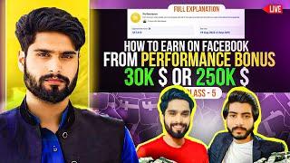 How To Earn From Facebook Performance Bonus In 2024  Facebook Full Course For beginners