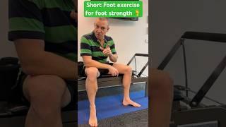Short Foot exercise for toe and arch strength #footwellness #footcare #injury #footandankle