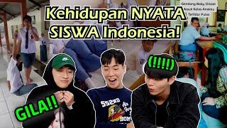 REAKSI KOREA Momen GILA SISWA INDONDONESIA  SMA INDONESIA TIKTOK