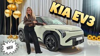 DAS wird ein HIT KIA EV3 Neuvorstellung. 2 Akkugrößen für den kompakten elektro SUV.