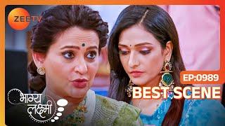 Neelam ने मांगी Lakshmi से माफी  Bhagya Lakshmi  Ep - 989  Best Scene  Zee Tv