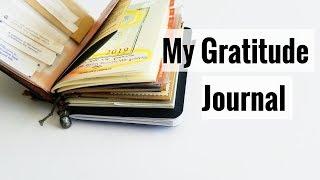 Midori Travelers Notebook My Gratitude Journal Setup