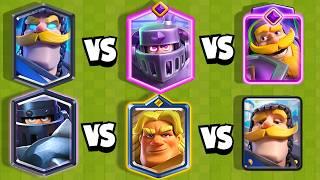 WHICH IS THE BEST KNIGHT?  KNIGHTS CHALLENGE  CLASH ROYALE