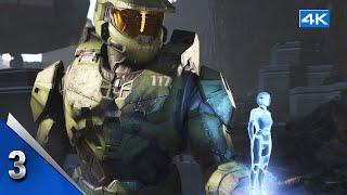 Halo Infinite  Part 3  Outpost Tremonius  Rendezvous with the Pilot  Gameplay Walkthrough