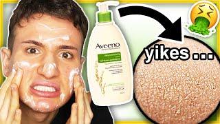 I tried the Aveeno MOISTURIZING LOTION CREAM for ONE WEEK It PEELS?