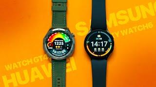 HUAWEI Watch GT4 vs Samsung Galaxy Watch6 Умные часы?