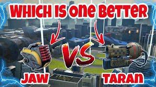 WRNew Weapon Jaw VS Taran Comparison War Robots