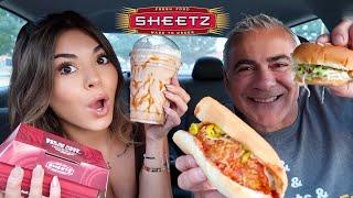 SHEETZ FOOD REVIEW MUKBANG w Steph Pappas