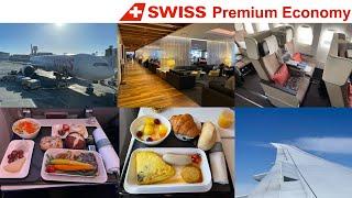 SWISS NEW PREMIUM ECONOMY Los Angeles to Zurich