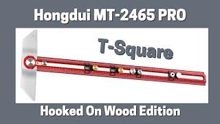 Hongdui MT-2465 Pro Combination T-Square Hooked On Wood Edition Review *GIFTED*