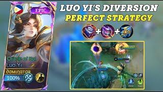 Luo Yis DIVERSION STRATEGY is the CURRENT META in MPL Tournament Luo Yi Gameplay Best Build 2024