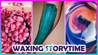 Satisfying Waxing Storytime  Tiktok Compilation #43 Creepy stories