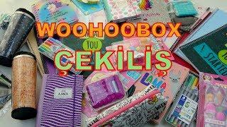 İKİ DEV WOOHOOBOX OKULA DÖNÜŞ KUTUSU AÇTIM   Woohoobox Premium Motivasyon Kırtasiye Çantası