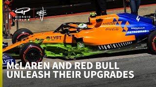 Red Bull and McLaren reveal aggressive F1 upgrades at Spanish GP