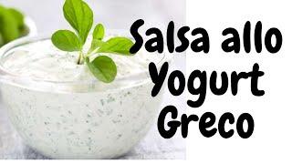 Salsa allo yogurt greco