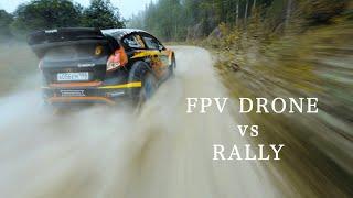 FPV Drone VS Rally  Best Moments of Rally 2020  Russian Rally Championship