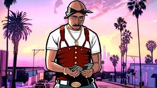 2Pac - Streets of California ft. Ice Cube Dr. Dre Snoop Dogg 2024  GTA 6