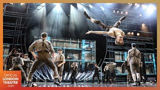 Disneys Newsies perform a medley  Olivier Awards 2023 with Mastercard