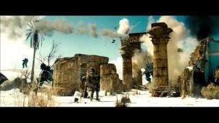 Transformers 2 Desert Battle Scenes and Military Scenes Tons of Explosions  HD