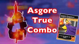 Asgore True Combo  Alternate Battlegrounds