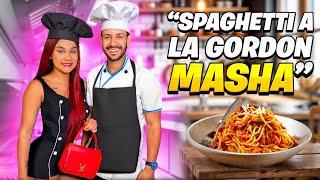 MASHA COCINA ESPAGUETIS y SALE MAL 