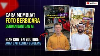 Cara Merubah Foto Bisa Berbicara  Aman Untuk Konten YouTube & Shorts - YouTube 101