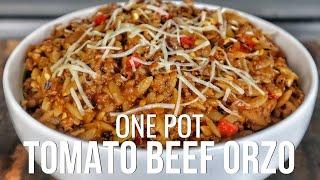 Quick and Delicious One Pot Beef and Orzo Recipe