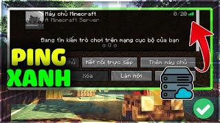 Cách Tạo Server Minecraft Ping Xanh Cực Mượt 100% Và Miễn Phí