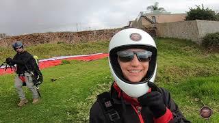 Parapente PORTUGAL  Paragliding MADEIRA Island FUNCHAL - Tandem flight with Fátima Gouveia