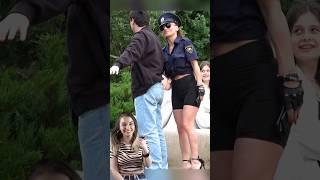  What do we have here ?  Fake Police Prank #crazygirl #prank