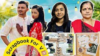 Vishal Ke Liye Maine Banayi Scrapbook  #love #vlog