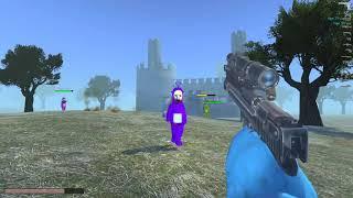 Tinky Winky boss battle - Slendytubbies 3 Sandbox Mode