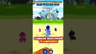 Самый большой трамплин в Sonic Speed Simulator  #shorts #роблокс #игра #соник