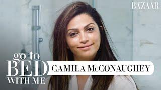 Camila McConaugheys Nighttime Skincare Routine  Go To Bed With Me  Harpers BAZAAR