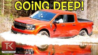 Ford Maverick Tremor vs Water Rocks & Mud - Can Fords Small Off-Road Truck Make It Through?