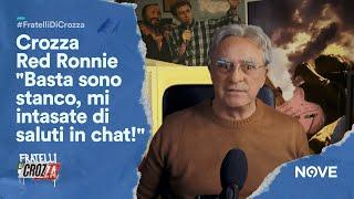 Crozza Red Ronnie Basta sono stanco mi intasate di saluti in chat  Fratelli di Crozza