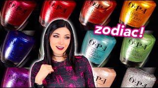 OPI Big Zodiac Energy Nail Polish Collection Swatches and Review  KELLI MARISSA