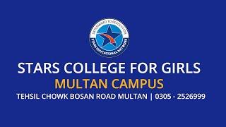 A SHORT PROMO OF STARS COLLEGE MULTAN CAMPUS JOURNEY 2022  STARS MULTAN CAMPUS