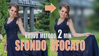 Sfocare sfondo photoshop effetto sfocatura photoshop in 2 minuti novità photoshop