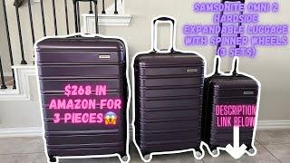 Samsonite Omni 2 Hardside Expandable Luggage with Spinner Wheels 3-Piece Set 202428 #samsonite