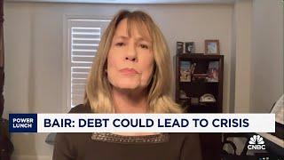 U.S. debt could drive the next financial crisis says former FDIC Chair Sheila Bair