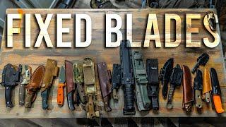 Some Of My Favorite Fixed Blade Knives - Bushcraft  Utility  Survival