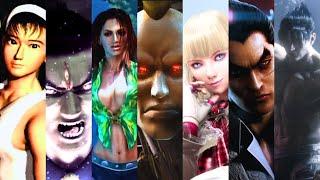 TEKKEN - All Cinematic Intros TEKKEN 1 to TEKKEN 8 - Home Editions