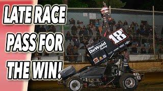 A Wild Battle In Lap Traffic For The Win COTTAGE GROVE SPEEDWAY