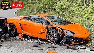 Total Supercar Fails Compilation 2023  IDIOTS IN SUPERCARS  Dumb Drivers