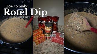 How to make my VIRAL Rotel Dip recipe Step-by-Step Tutorial  Tiana Love