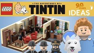 LEGO Hergés the Adventures of Tintin IDEAS Project  Support Now