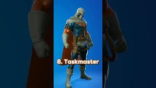 Top 10 BEST Skeleton Skins In Fortnite