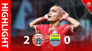 HIGHLIGHT  Persija Jakarta 2-0 Persib Bandung BRI Liga 1 20222023